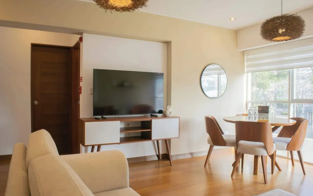 w Cozy 1BR Apartment in the Heart of San Isidro