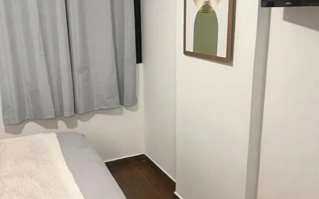 Flat 350m da praia de Tambaú - conforto