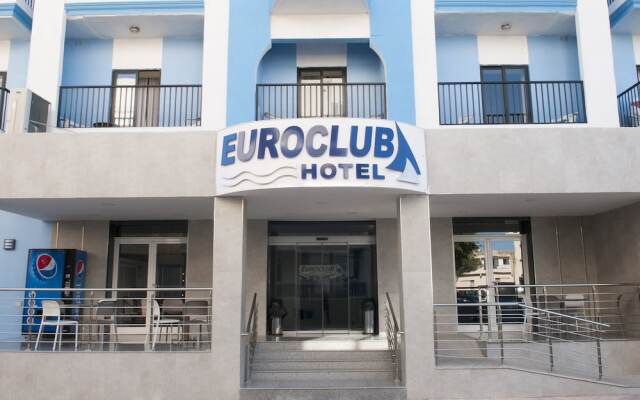 Отель Euro Club Hotel Мальта, Каура - отзывы, цены и фото номеров - забронировать отель Euro Club Hotel онлайн вид на фасад