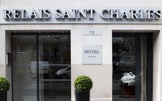 Отель Hôtel Le Relais Saint Charles Франция, Париж - 1 отзыв об отеле, цены и фото номеров - забронировать отель Hôtel Le Relais Saint Charles онлайн вид на фасад