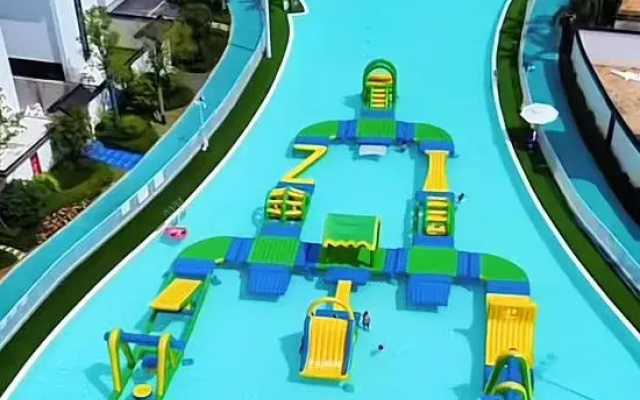 Qingyuan Jihua Park American Comic Book Hot Spring Vacation Villas