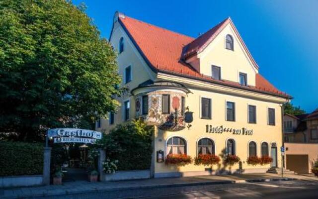 Отель Gasthof zur Post Германия, Унтерфёринг - отзывы, цены и фото номеров - забронировать отель Gasthof zur Post онлайн вид на фасад