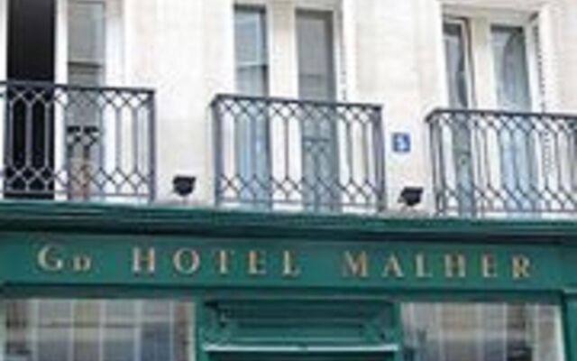 Отель Grand Hôtel Malher Париж вид на фасад