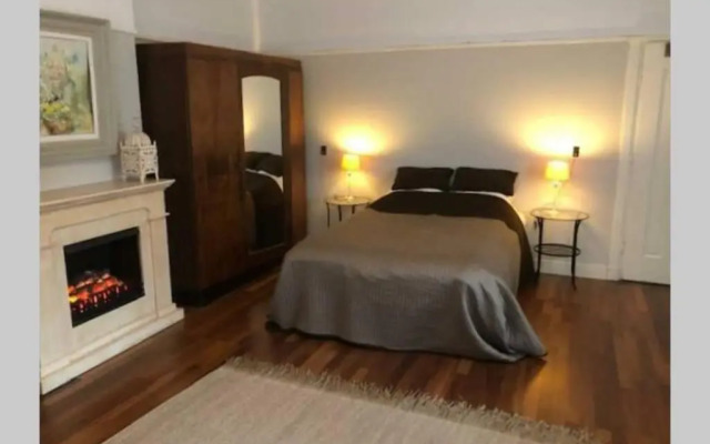 Vrijstaande rietgedekte villa nabij uitvalswegen