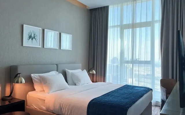 Centrally Located Cozy Burj Khalifa view