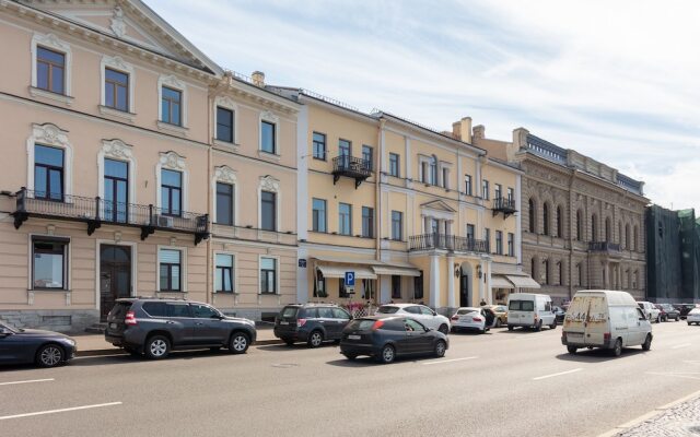 Гостиница City of Rivers on English Embankment в Санкт-Петербурге отзывы, цены и фото номеров - забронировать гостиницу City of Rivers on English Embankment онлайн Санкт-Петербург вид на фасад