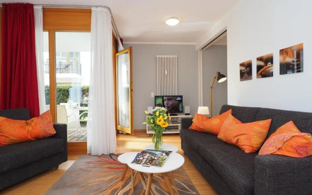 Kaiservillen Heringsdorf - Appartement mit 1 Schlafzimmer und Terrasse D201