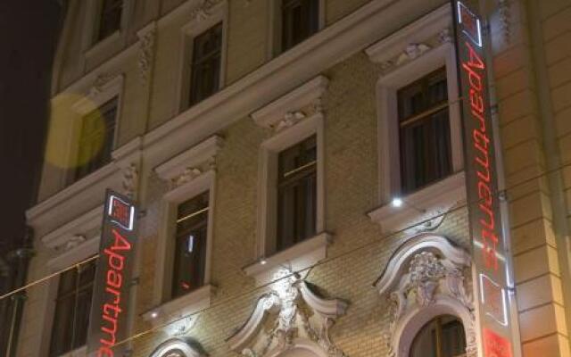 Отель Aparthotel Pergamin вид на фасад