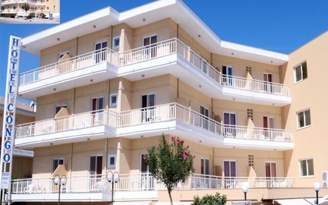 Отель Congo Hotel Греция, Родос - отзывы, цены и фото номеров - забронировать отель Congo Hotel онлайн вид на фасад