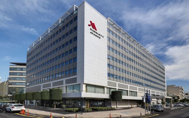 Отель Athens Marriott Hotel Греция, Афины - 3 отзыва об отеле, цены и фото номеров - забронировать отель Athens Marriott Hotel онлайн вид на фасад
