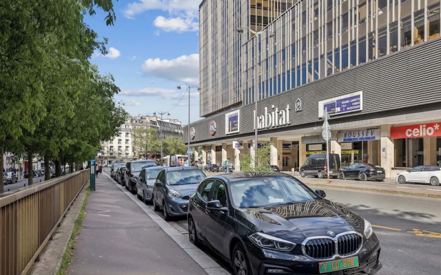 Paris 1BR in front of Montparnasse Tower