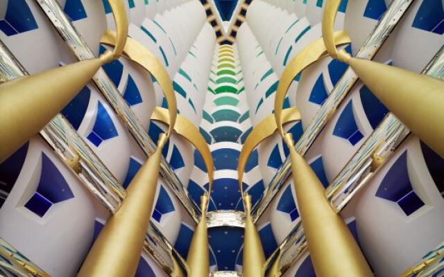Отель Burj Al Arab Jumeirah вид на фасад