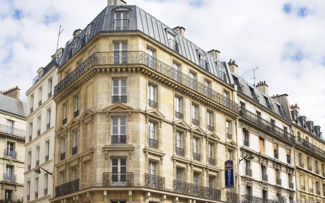 Отель Best Western Quartier Latin Pantheon вид на фасад