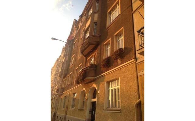 Апартаменты Apartments Letna Прага вид на фасад