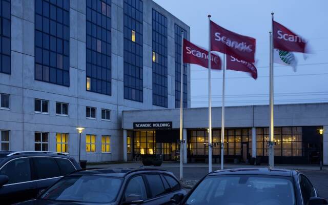 Отель Scandic Kolding вид на фасад