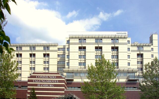Отель Commundo Tagungshotel Hamburg Германия, Гамбург - отзывы, цены и фото номеров - забронировать отель Commundo Tagungshotel Hamburg онлайн вид на фасад