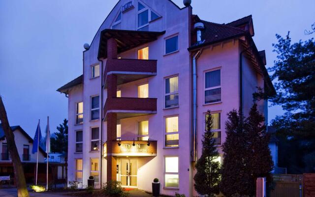 Отель City Inn Leipzig Лейпциг вид на фасад