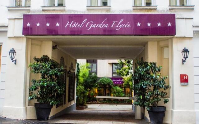 Отель Hôtel Garden Elysées вид на фасад