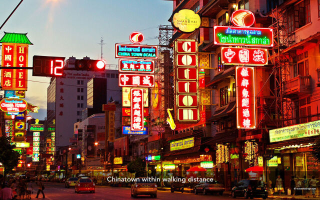 Отель ZEN Rooms Chinatown Bangkok вид на фасад