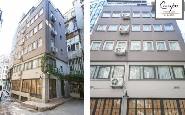 Caupo Hostel вид на фасад