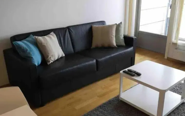 City Center Oslo Black And White Apartment