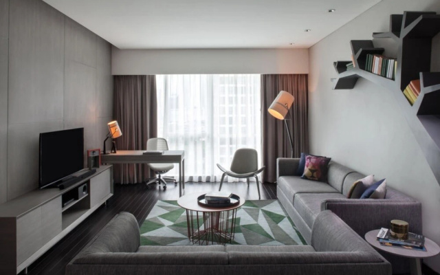 Three Bedroom Apartment, Fraser Place Setiabudi Jakarta