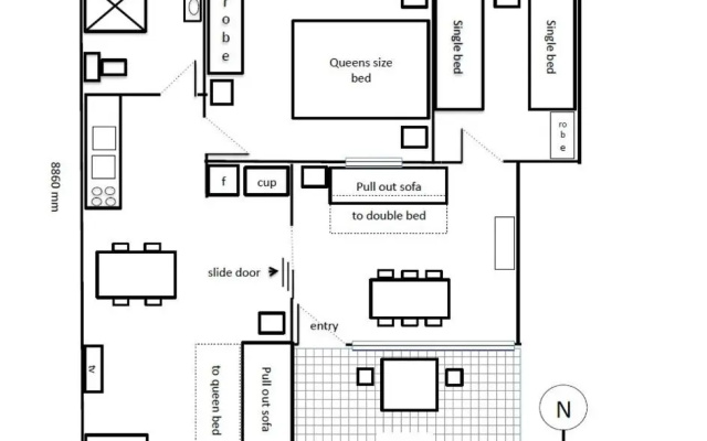 Apartment A2 - Prvi zal