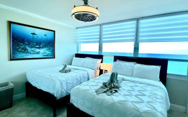 Direct ocean front condo Miami Beach