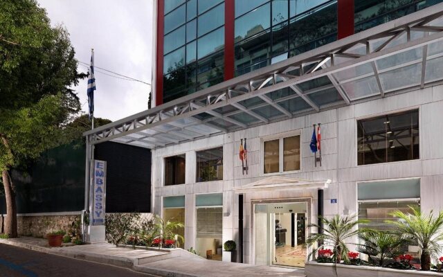 Отель Best Western Plus Embassy Hotel Греция, Афины - отзывы, цены и фото номеров - забронировать отель Best Western Plus Embassy Hotel онлайн вид на фасад