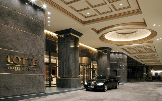 Гостиница Лотте Отель Москва в Москве - забронировать гостиницу Лотте Отель Москва, цены и фото номеров вид на фасад