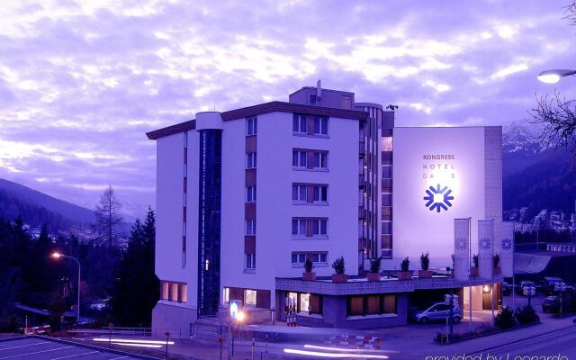 Отель Kongress Hotel Davos Швейцария, Давос - отзывы, цены и фото номеров - забронировать отель Kongress Hotel Davos онлайн вид на фасад