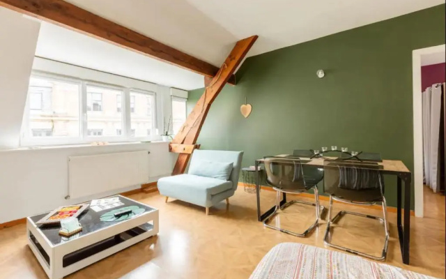 Apt Cocooning, 54m2, Centre, Netflix
