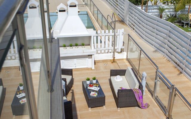 Отель Athina Villa 8 Кипр, Протарас - отзывы, цены и фото номеров - забронировать отель Athina Villa 8 онлайн вид на фасад