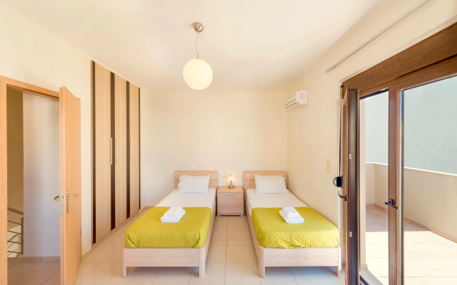 Beachfront Villa Avra With Private Swimming Pool