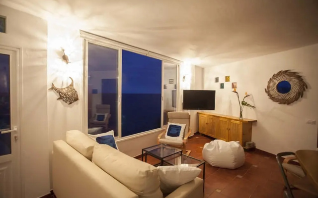 Beautiful House Above The Atlantic Ocean