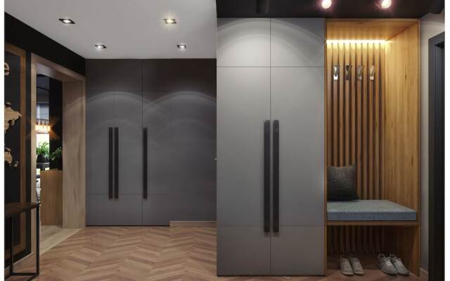 Апартаменты Olympiiska apartments вид на фасад