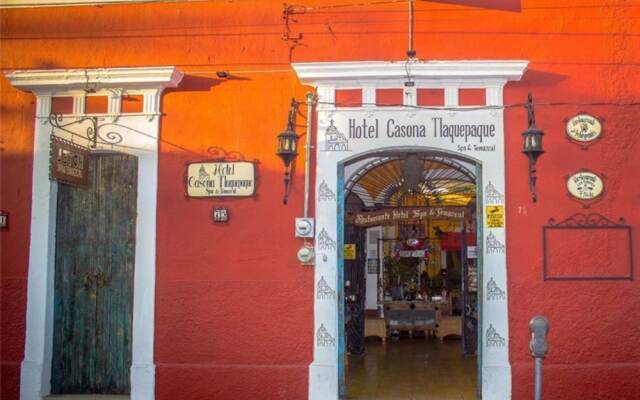 Отель Casona Tlaquepaque Temazcal y Spa вид на фасад