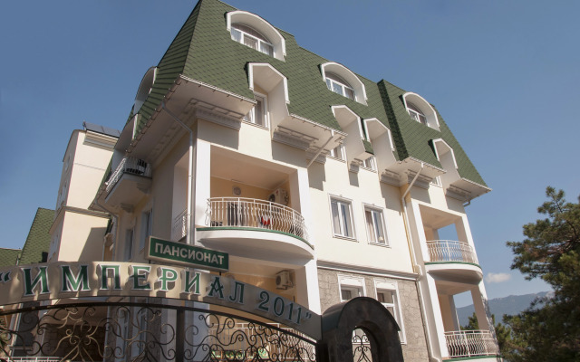 Гостиница Курортный Отель Империал 2011 в Ялте - отзывы Ялта вид на фасад