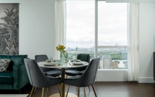 Luxurious Spacious 2Bed Flat in Canary Wharf w/views of River Thames
