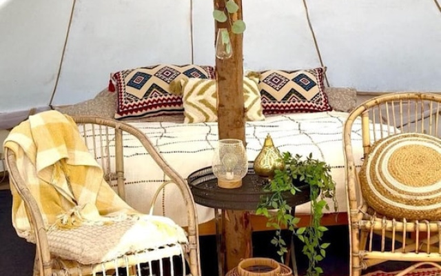 Glamping in Stunning Bell Tent in Bohemia