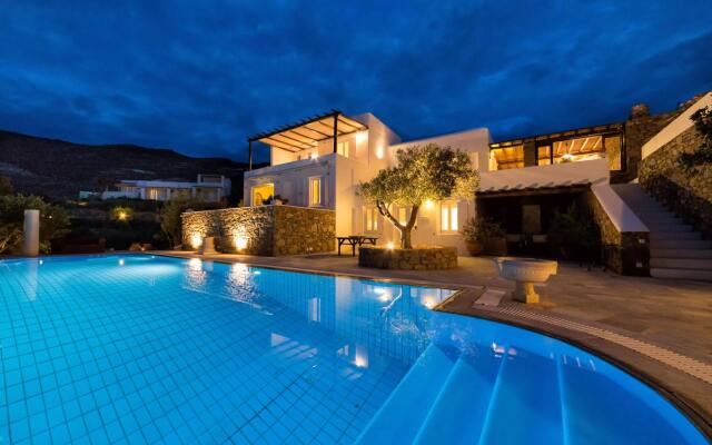Отель Villa Galaxy Mykonos вид на фасад