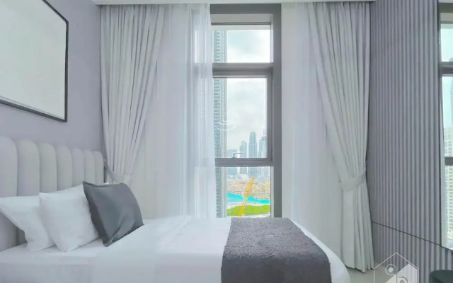 Burj Crown Luxury 3bedroom Balcony & View