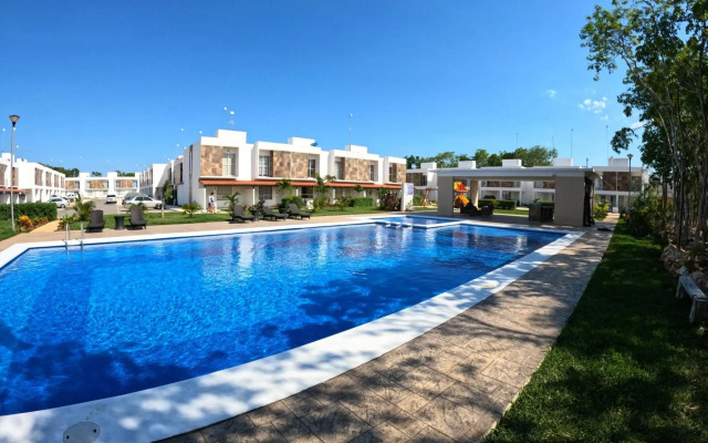 Villa familiar en Playa del Carmen con alberca