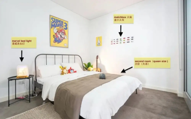Min to Olym Park 2bed Cosy APT Parking Nho075