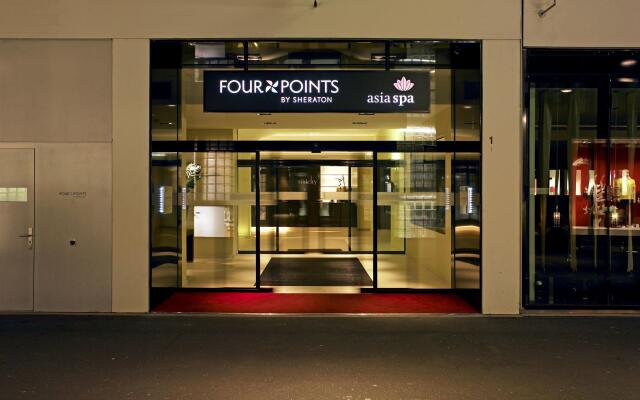 Отель Four Points by Sheraton Sihlcity Zurich вид на фасад