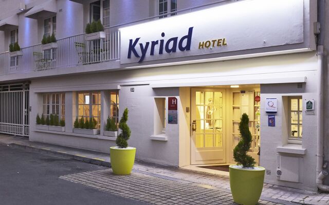 Отель Kyriad Saumur Франция, Сомюр - отзывы, цены и фото номеров - забронировать отель Kyriad Saumur онлайн вид на фасад