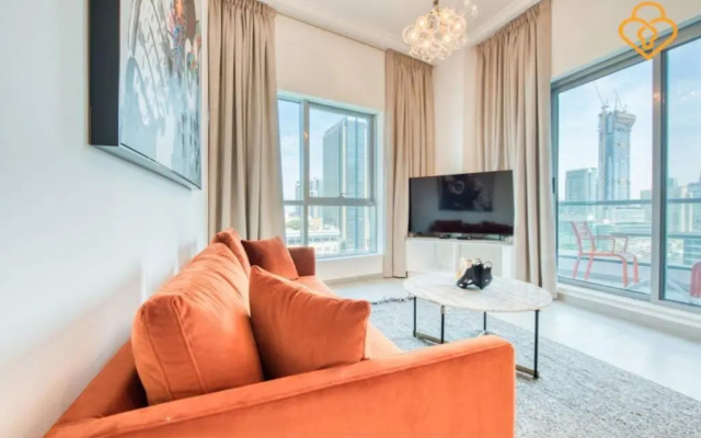 Keysplease Magnificent views of Bay Central, Dubai Marina