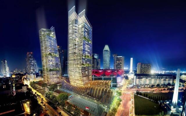 JW Marriott Hotel Singapore South Beach вид на фасад