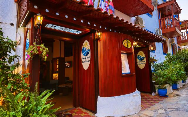 Zinbad Hotel Kalkan Турция, Калкан - 1 отзыв об отеле, цены и фото номеров - забронировать отель Zinbad Hotel Kalkan онлайн вид на фасад