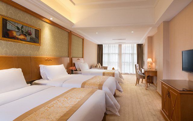 Vienna Hotel Shenzhen Shiyan Bus Station комната для гостей